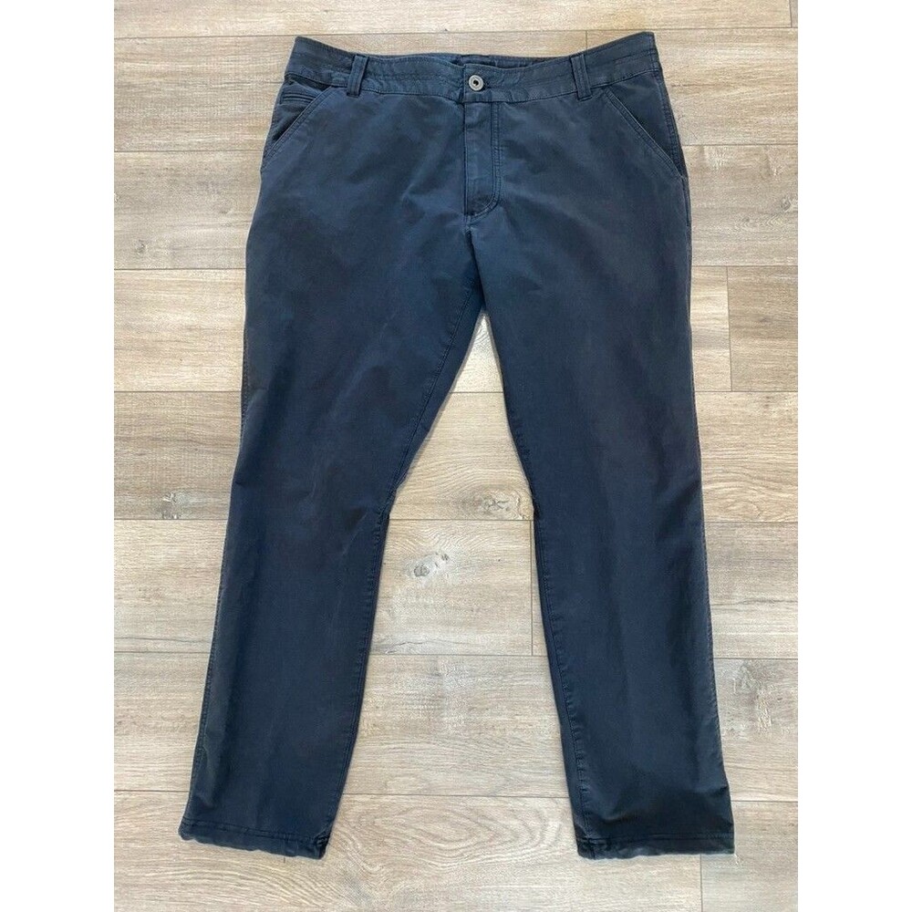 Kuhl Resistor Chino Mens 38X30 Casual Outdoor Stretch Black Pocket Pants